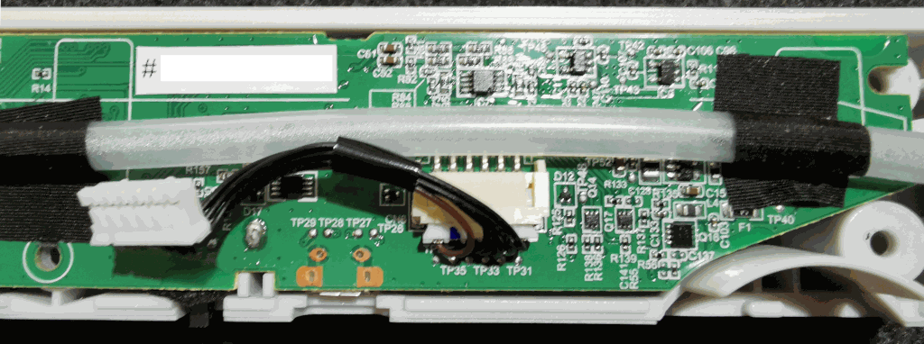 Roland Aerophone Mini AE-01 - Internals - Mainboard - Lower side 1