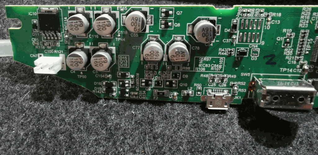 Roland Aerophone Mini AE-01 - Internals - Mainboard - Upper side 1