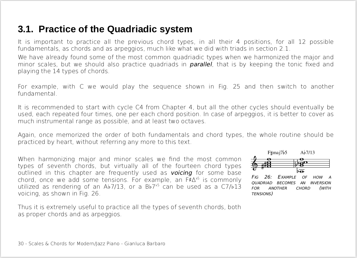 Scales &amp; Chords for Modern/Jazz Piano