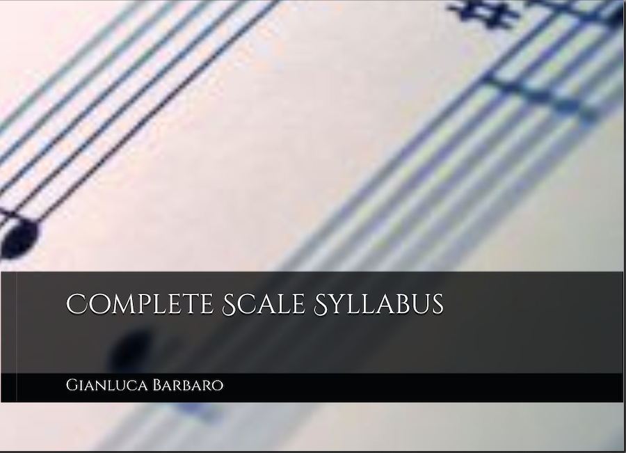 Complete Scale Syllabus